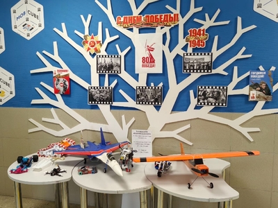 Выставка работ обучающихся "День Победы"