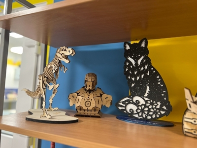 Выставка творческий работ обучающихся МАОУ ДО "Технополис"